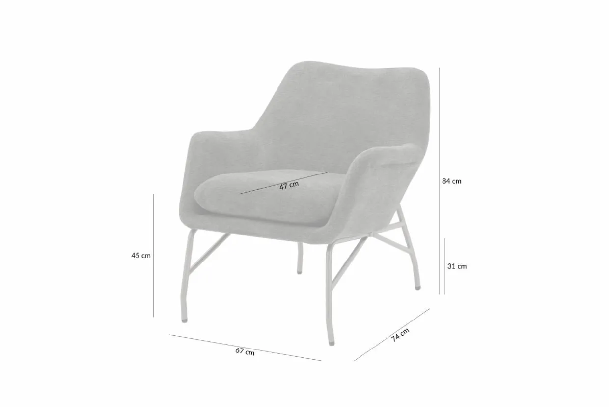 Fotel wypoczynkowy oliwkowy MAILA