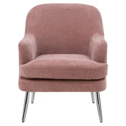Fotel wypoczynkowy różowy MIARO