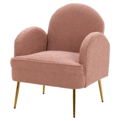 Fotel wypoczynkowy różowy MIDNI