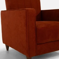 Fotel wypoczynkowy rudy ANKA