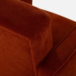 Fotel wypoczynkowy rudy ANKA