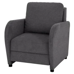 Fotel wypoczynkowy SORA ciemnoszary