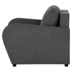 Fotel wypoczynkowy SORA ciemnoszary