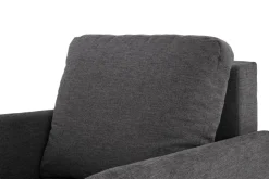 Fotel wypoczynkowy SORA ciemnoszary