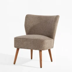 Fotel wypoczynkowy szarobeżowy SUNISPES