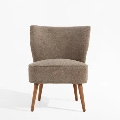 Fotel wypoczynkowy szarobeżowy SUNISPES