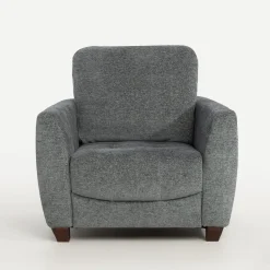 Fotel wypoczynkowy szary TIVOLI