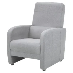 Fotel wypoczynkowy szary IMOLA