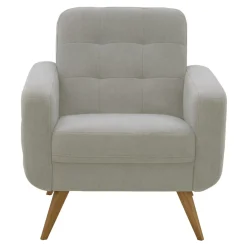 Fotel wypoczynkowy szary BODO