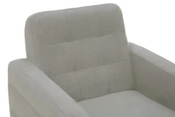 Fotel wypoczynkowy szary BODO