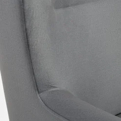 Fotel wypoczynkowy szary CARY