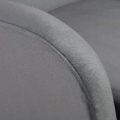 Fotel wypoczynkowy szary CARY