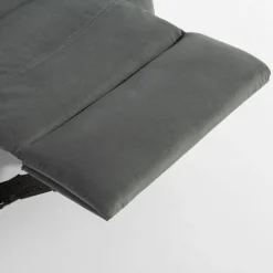 Fotel wypoczynkowy z funkcją relaks szary GLIXI