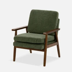 Fotel wypoczynkowy zielony CROXTA