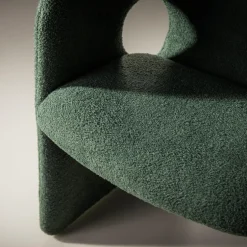 Fotel wypoczynkowy zielony DRIMENO