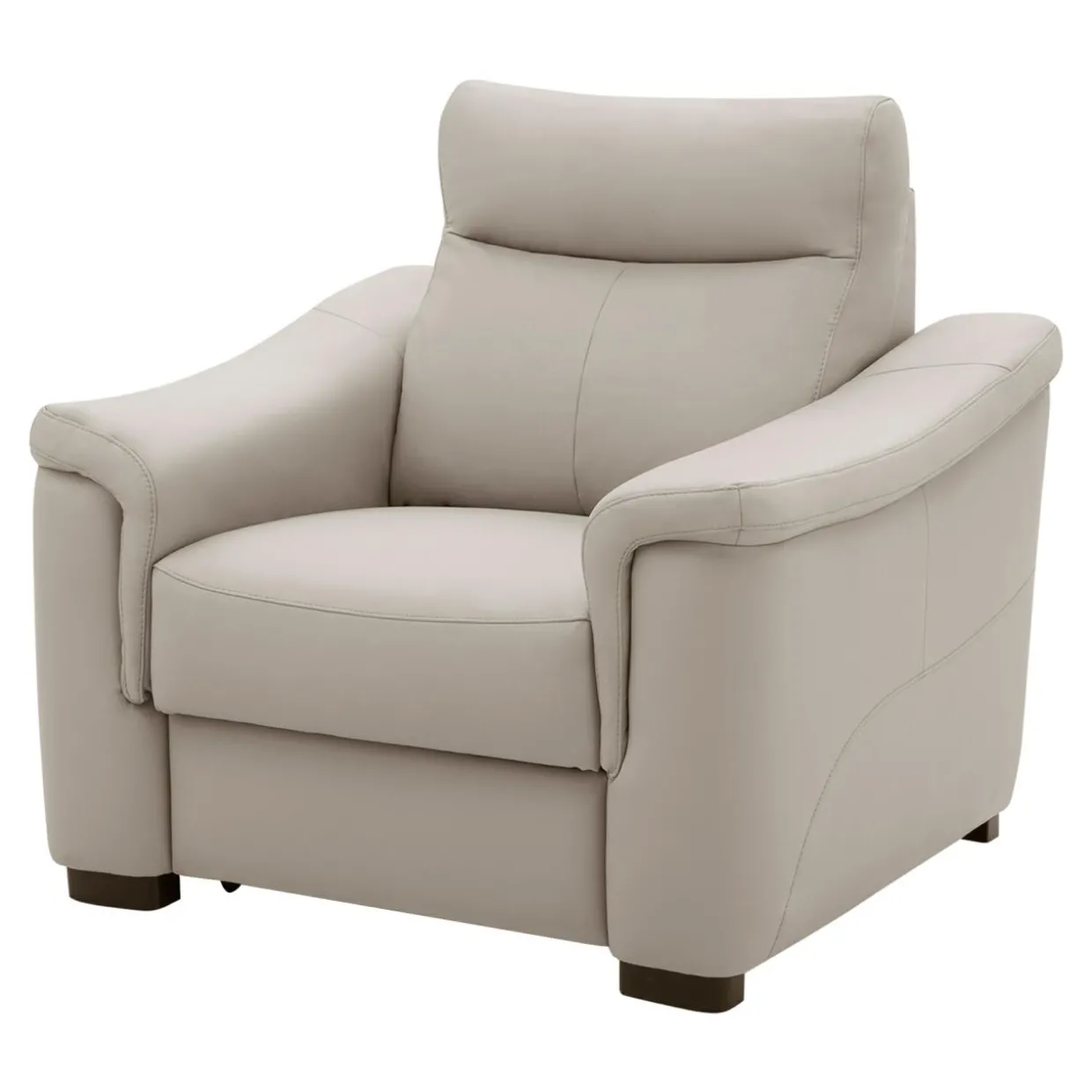 Fotel z funkcją relaks beżowy BARCELONA