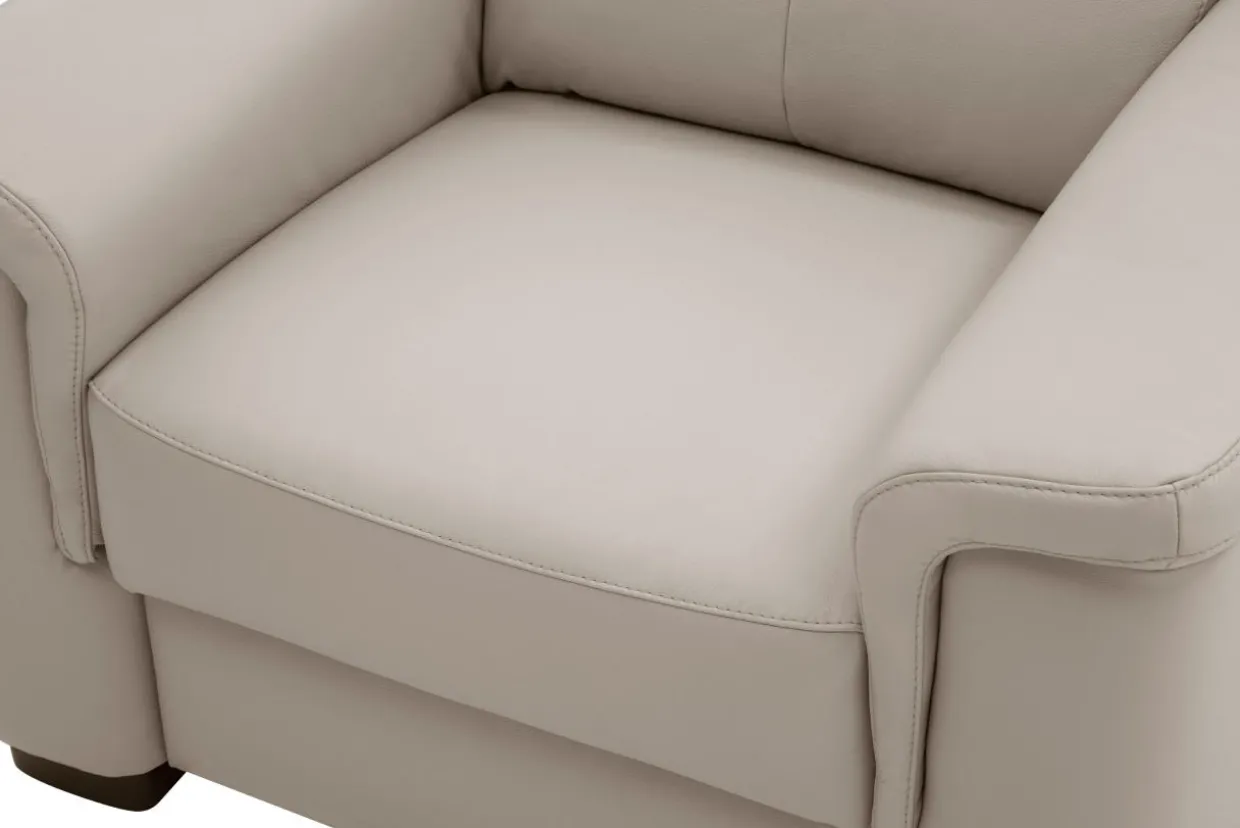 Fotel z funkcją relaks beżowy BARCELONA