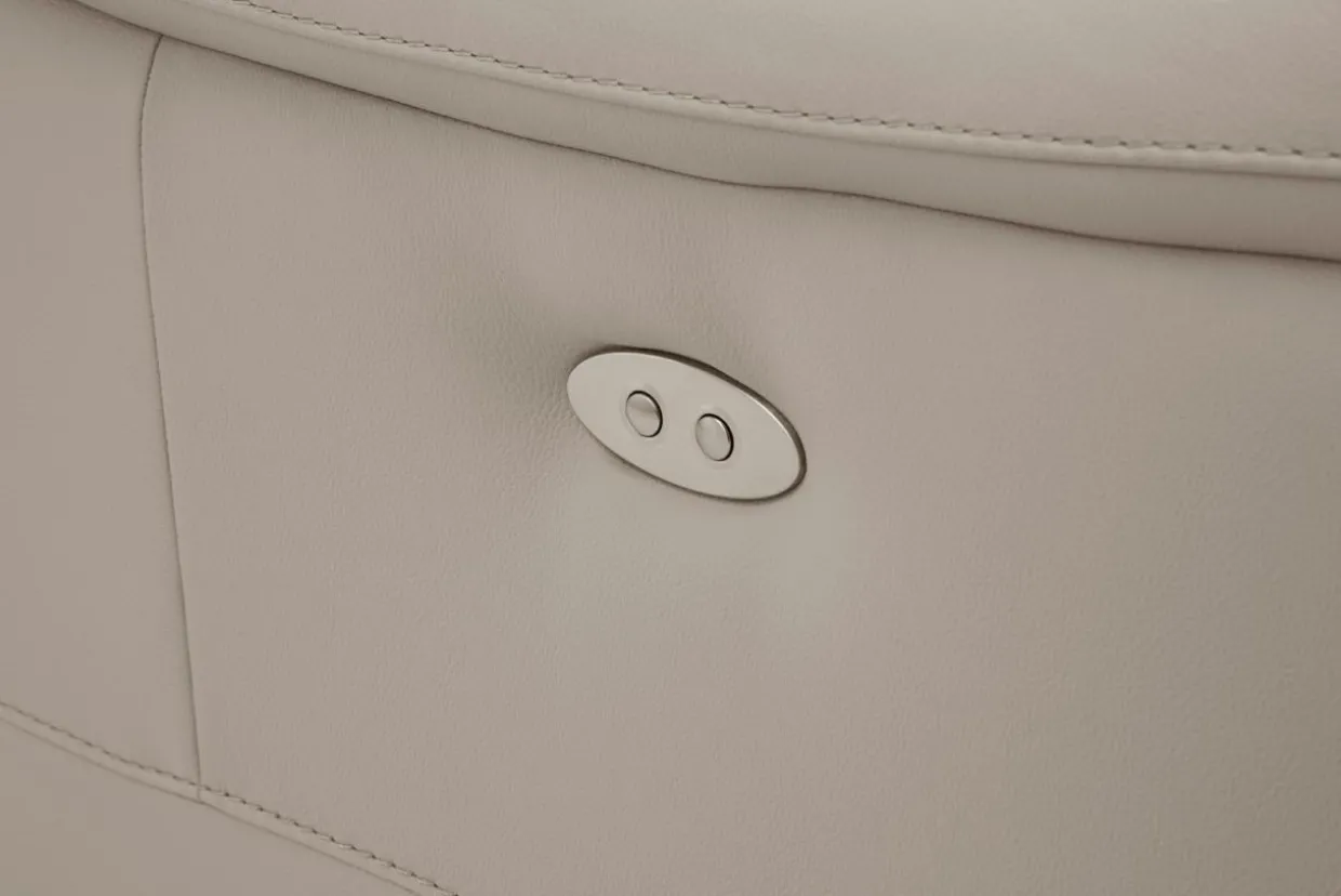 Fotel z funkcją relaks beżowy BARCELONA