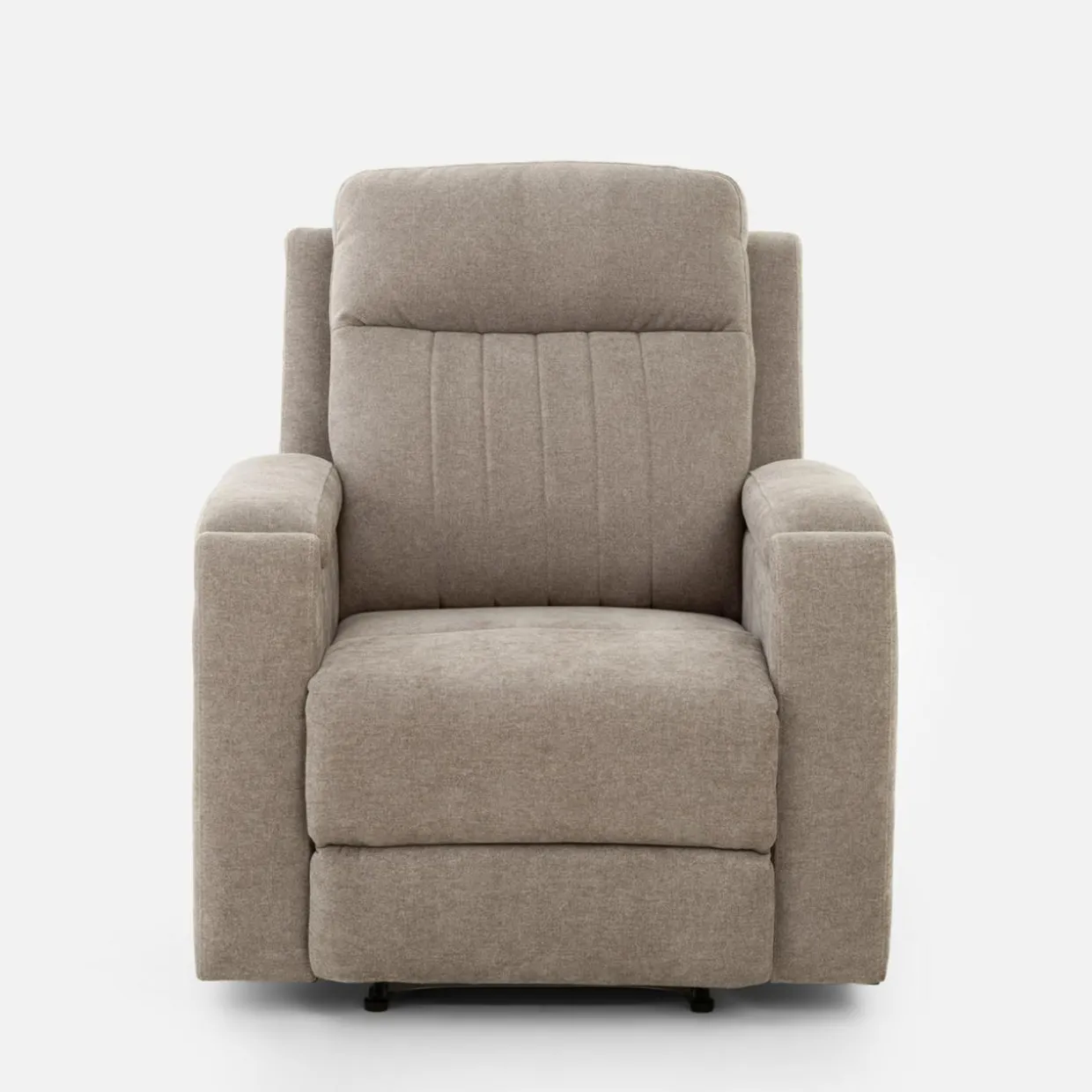 Fotel z funkcją relaksu beżowy ZAVIT