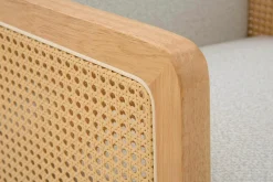 Fotel z plecionką wiedeńską MAVEN