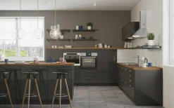 Front drzwi SALSA 60x57,3 grafit metalic połysk