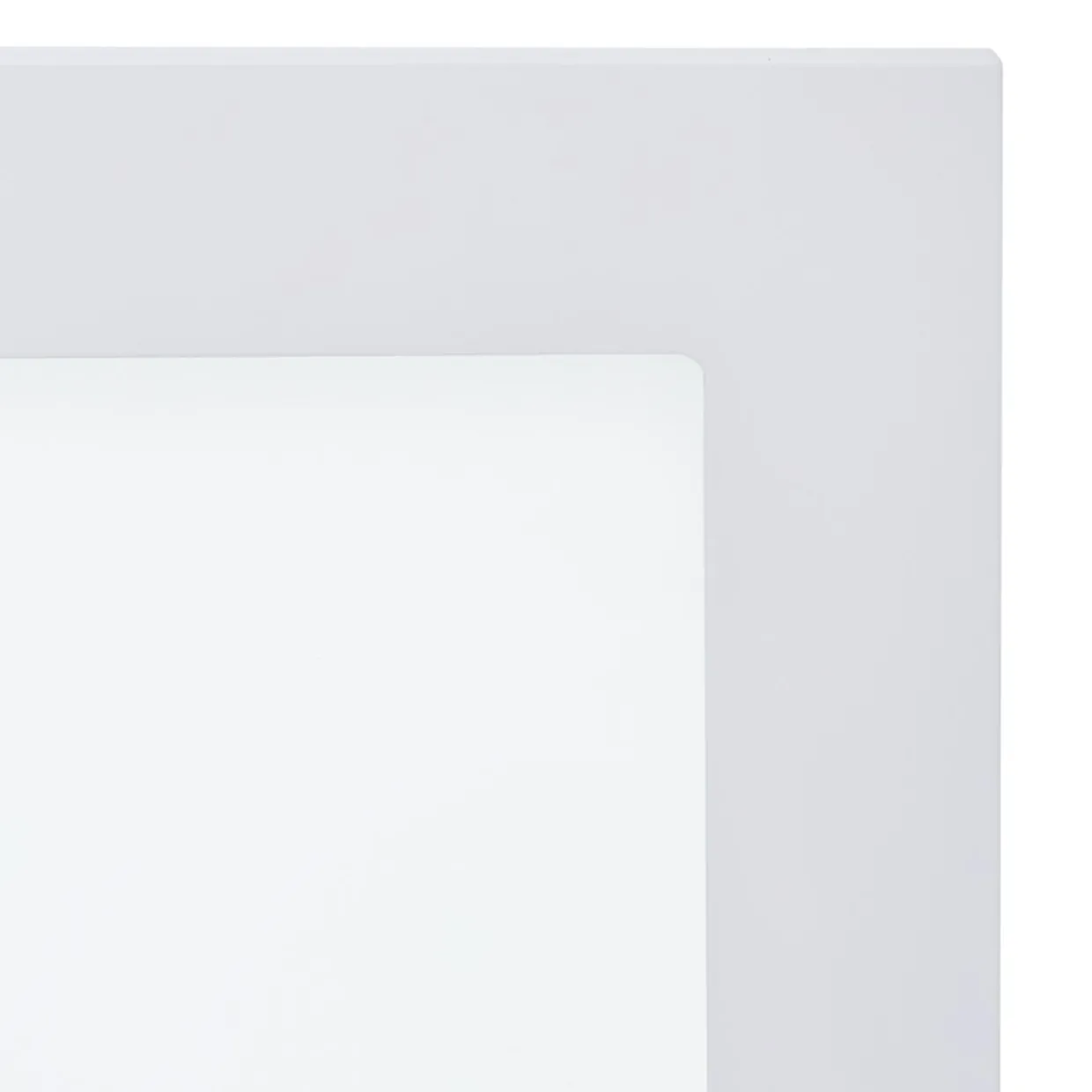 Front przeszklony NOTO 80x38,1 biały połysk