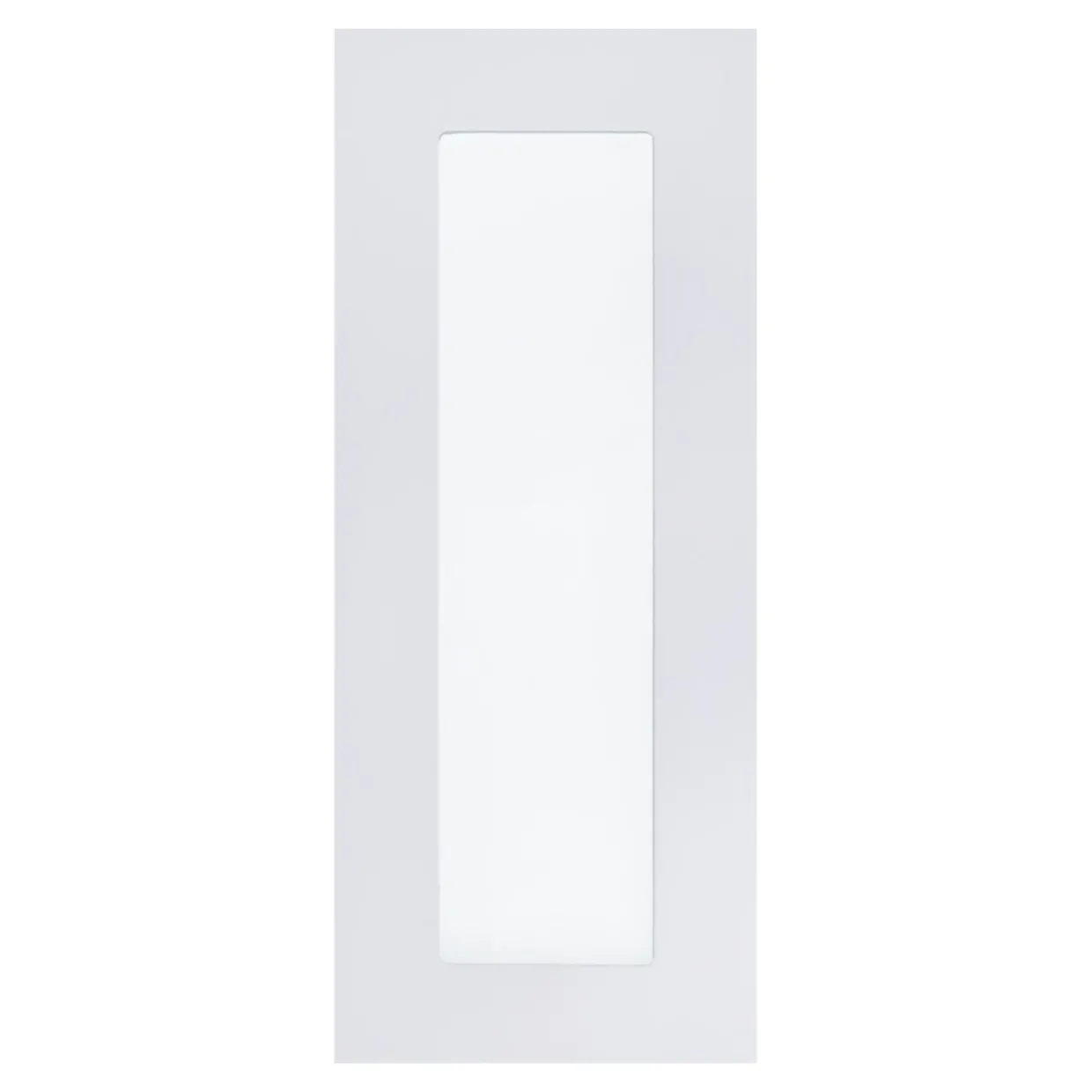 Front przeszklony NOTO 40x98 biały połysk