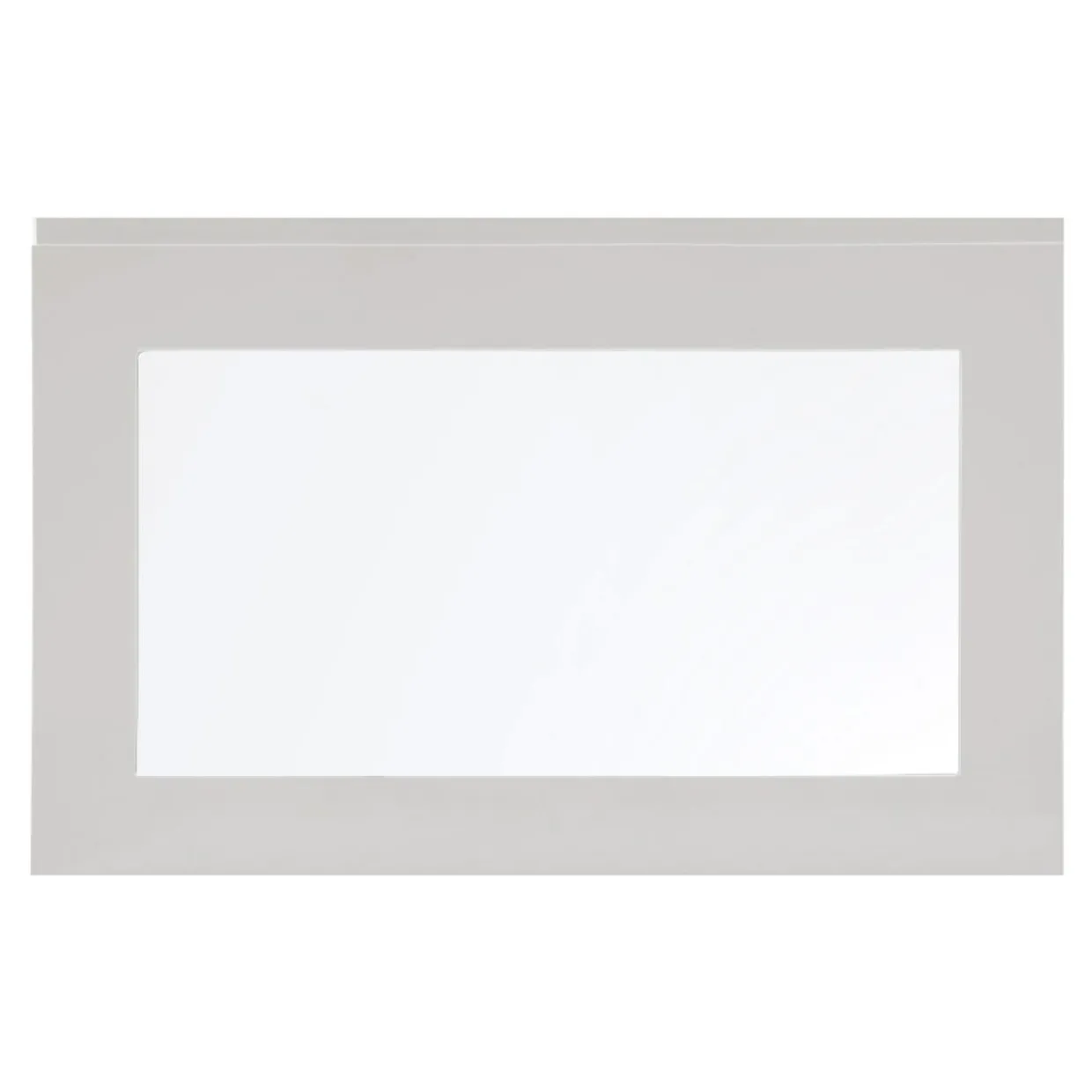 Front przeszklony PIANTA 60x38,1 szary, wysoki połysk