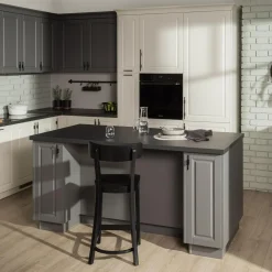 Front szuflady HAMPTON 60x25,3 cm onyx szary