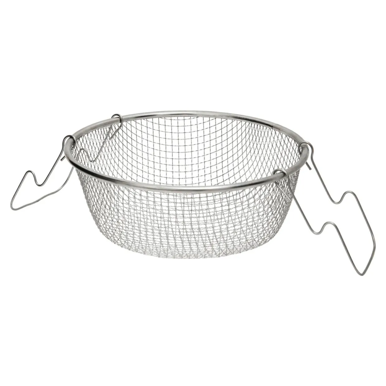 Garnek do frytek z sitkiem i pokrywką