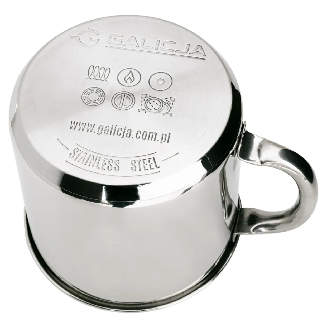 Garnek mały z pokrywką RICKY 1,2 l