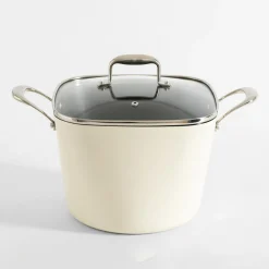 Garnek na indukcję biały QUADRATO 7,2 l