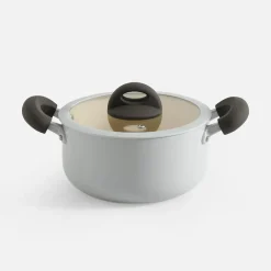 Garnek na indukcję kremowy URBAN 4,4 l