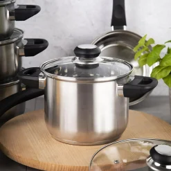 Garnek ze stali nierdzewnej wysoki EMILIO 2,3 l