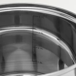 Garnek ze stali nierdzewnej wysoki EMILIO 4,3 l