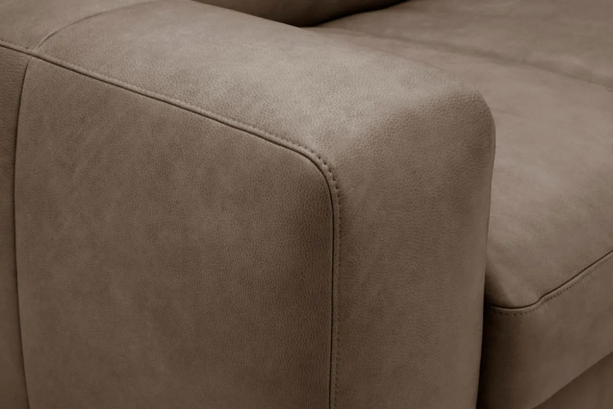 Gigasofa sofa 4-osobowa skórzana PARMA