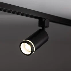 Głowica na szynoprzewód czarna TRACER JET RING