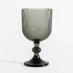 Kieliszek ryflowany szary 330 ml