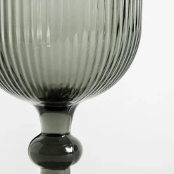 Kieliszek ryflowany szary 330 ml