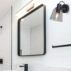 Kinkiet łazienkowy IP44 czarny BADOSA