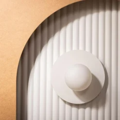 Kinkiet biały KULA PIXI