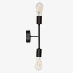 Kinkiet czarny LUCA 2