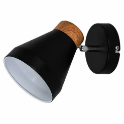 Kinkiet czarny mat HANDA