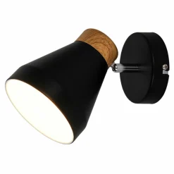 Kinkiet czarny mat HANDA