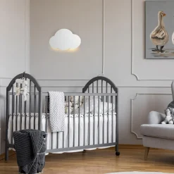 Kinkiet do pokoju dziecięcego biały CLOUD