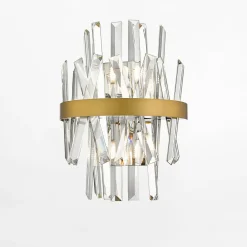 Kinkiet glamour złoty CONSTANTINOPLE 24 cm