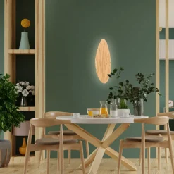 Kinkiet jasne drewno HOJA WOOD