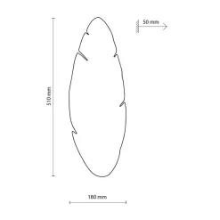 Kinkiet jasne drewno HOJA WOOD