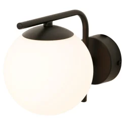 Kinkiet kula czarny AURORA