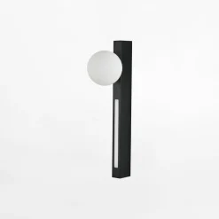 Kinkiet LED 6W 1xG9 czarny LUND